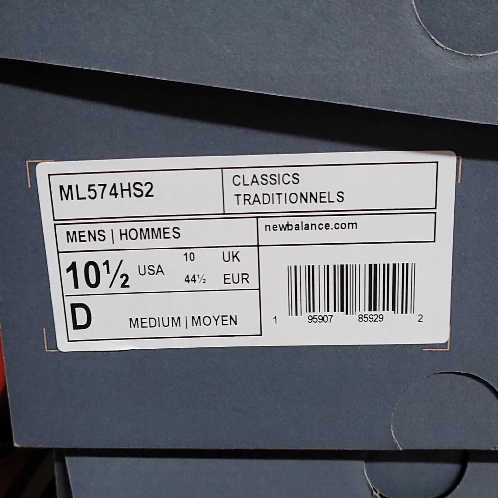 New Balance 574 Cordura Rust Morning Fog Orange Mens Shoe Sneaker ML574HS2 - Picture 11 of 13